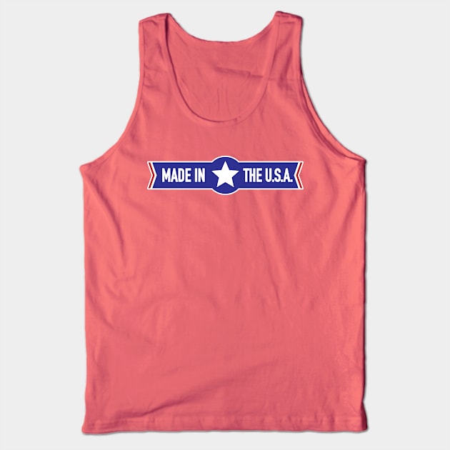 Made in the U.S.A. Tank Top by goldengallery